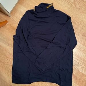 VINTAGE University of Michigan turtleneck